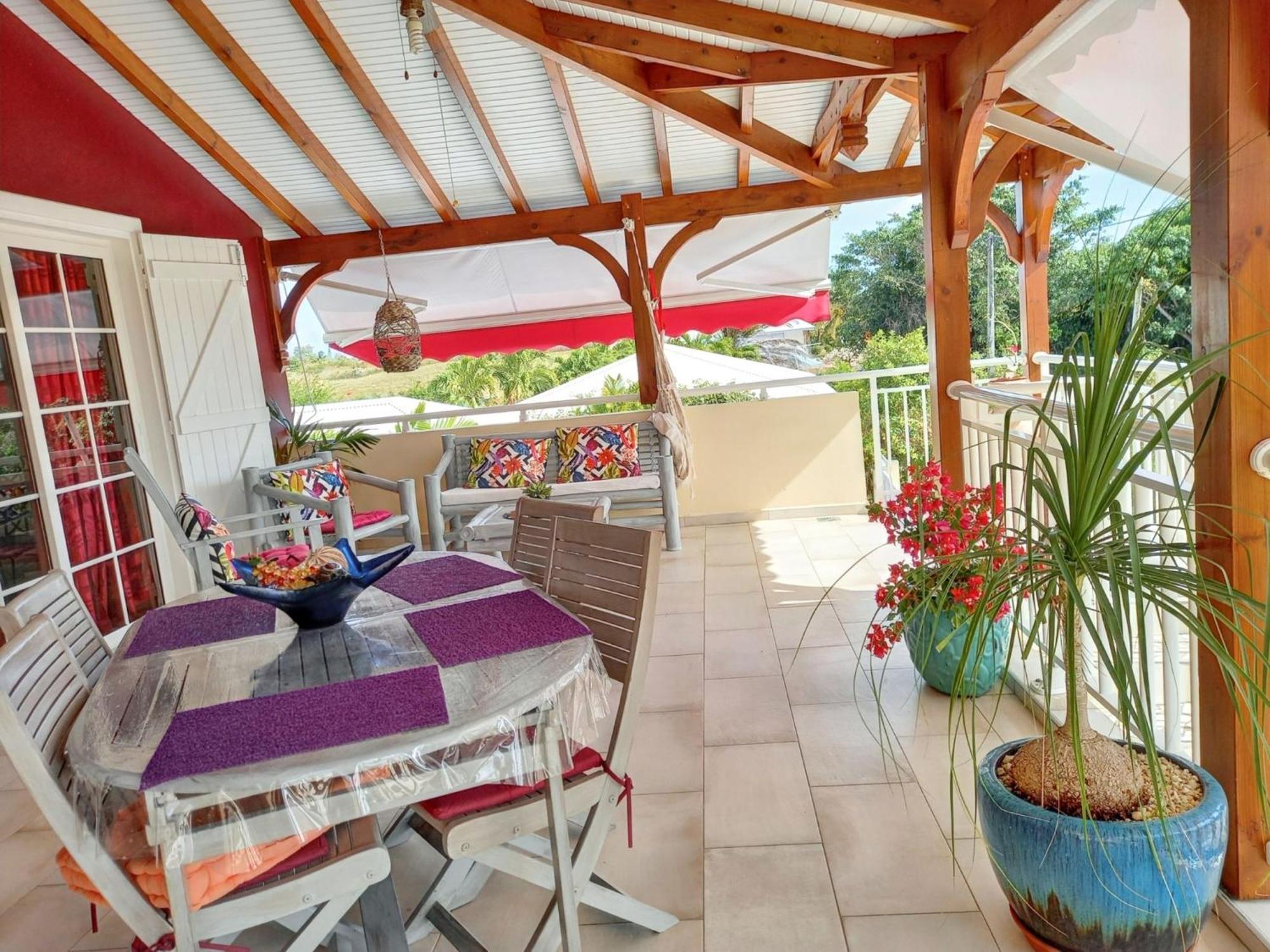 Villa Elegante A Saint Francois Avec Piscine Privee Toute L'Annee Bagian luar foto